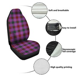 ScotsTee Shop Scottish Montgomery Ancient Clan Crest Tartan Car Seat Covers