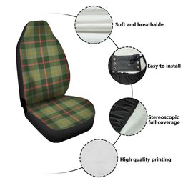 ScotsTee Shop Scottish Symington Modern Clan Crest Tartan Car Seat Covers