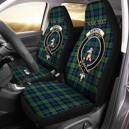 ScotsTee Shop Scottish Sempill (Semple) Modern Clan Crest Tartan Car Seat Covers
