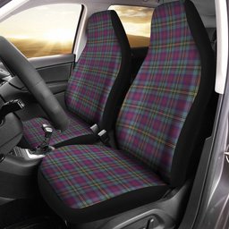 ScotsTee Shop Scottish Wood Weathered Clan Crest Tartan Car Seat Covers
