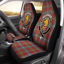 ScotsTee Shop Scottish Forrester Weathered Clan Crest Tartan Car Seat Covers