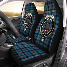 ScotsTee Shop Scottish MacCorquodale Ancient Clan Crest Tartan Car Seat Covers