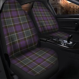 ScotsTee Shop Scottish Lennie Weathered Clan Crest Tartan Car Seat Covers