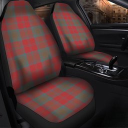 ScotsTee Shop Scottish Lindsay Weathered Clan Crest Tartan Car Seat Covers