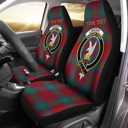 ScotsTee Shop Scottish Lindsay Modern Clan Crest Tartan Car Seat Covers