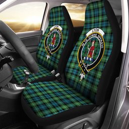 ScotsTee Shop Scottish Lyon (Liall Lyall Lyle) Ancient Clan Crest Tartan Car Seat Covers