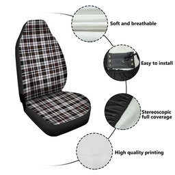 ScotsTee Shop Scottish Little Arisaid Modern Clan Crest Tartan Car Seat Covers