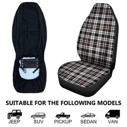 ScotsTee Shop Scottish Little Arisaid Modern Clan Crest Tartan Car Seat Covers