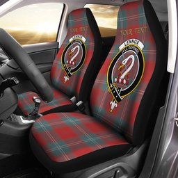 ScotsTee Shop Scottish Lennox Weathered Clan Crest Tartan Car Seat Covers