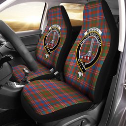 ScotsTee Shop Scottish MacColl (MacCall) Ancient Clan Crest Tartan Car Seat Covers