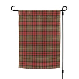 ScotsTee Shop Scottish Blackstock Hunting Weathered Clan Crest Tartan Garden Flag