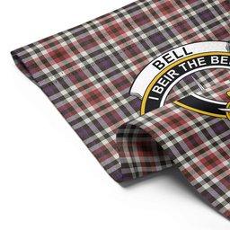 ScotsTee Shop Scottish Bell Border (Bell Southern Bell) Weathered Clan Crest Tartan Garden Flag