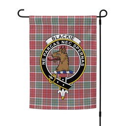 ScotsTee Shop Scottish Blackie Weathered Clan Crest Tartan Garden Flag