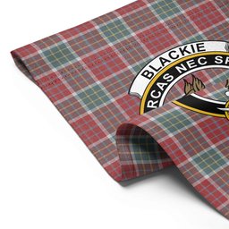 ScotsTee Shop Scottish Blackie Weathered Clan Crest Tartan Garden Flag