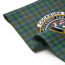 ScotsTee Shop Scottish Cockburn (Coburn) Modern Clan Crest Tartan Garden Flag
