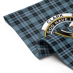 ScotsTee Shop Scottish Clark (Clergy) Ancient Clan Crest Tartan Garden Flag