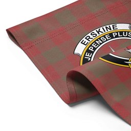 ScotsTee Shop Scottish Erskine Weathered Clan Crest Tartan Garden Flag