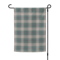 ScotsTee Shop Scottish Brodie Silver (Brodie Muted) Weathered Clan Crest Tartan Garden Flag