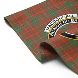 ScotsTee Shop Scottish MacDougall Ancient Clan Crest Tartan Garden Flag