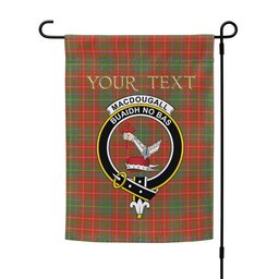 ScotsTee Shop Scottish MacDougall Ancient Clan Crest Tartan Garden Flag