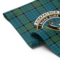 ScotsTee Shop Scottish Kirkpatrick Clan Crest Tartan Garden Flag