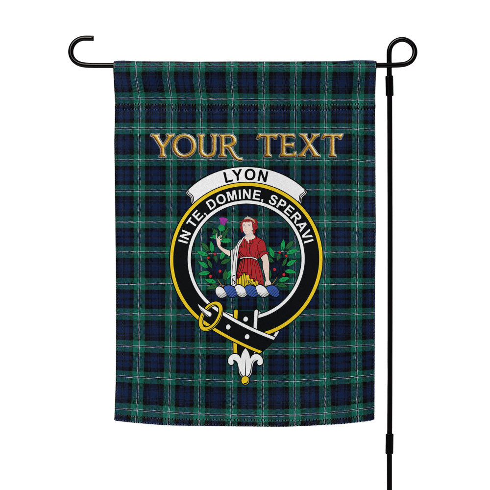 ScotsTee Shop Scottish Lyon (Liall Lyall Lyle) Modern Clan Crest Tartan Garden Flag