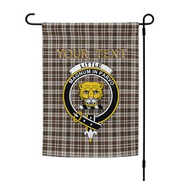 ScotsTee Shop Scottish Little Arisaid Weathered Clan Crest Tartan Garden Flag