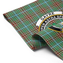 ScotsTee Shop Scottish Gayre Modern Clan Crest Tartan Garden Flag