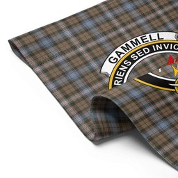 ScotsTee Shop Scottish Gammell Weathered Clan Crest Tartan Garden Flag