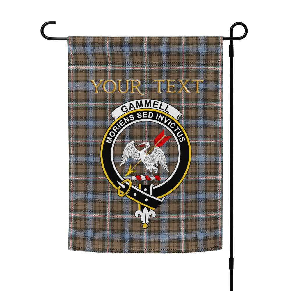 ScotsTee Shop Scottish Gammell Weathered Clan Crest Tartan Garden Flag
