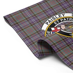 ScotsTee Shop Scottish Paisley Drennan (Drennan Drennan) Weathered Clan Crest Tartan Garden Flag