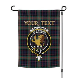 ScotsTee Shop Scottish Newlands (Walker Newlands) Modern Clan Crest Tartan Garden Flag