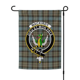ScotsTee Shop Scottish MacKirdy Weathered Clan Crest Tartan Garden Flag