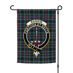 ScotsTee Shop Scottish Rankin (Dalgliesh) Modern Clan Crest Tartan Garden Flag