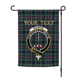 ScotsTee Shop Scottish Rankin (Dalgliesh) Modern Clan Crest Tartan Garden Flag