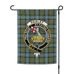 ScotsTee Shop Scottish Paisley Drennan (Drennan Drennan) Ancient Clan Crest Tartan Garden Flag