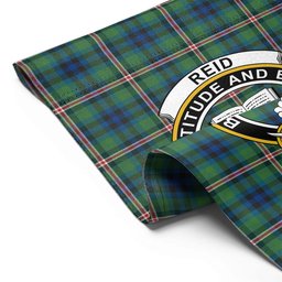 ScotsTee Shop Scottish Reid (Mill City) Modern Clan Crest Tartan Garden Flag