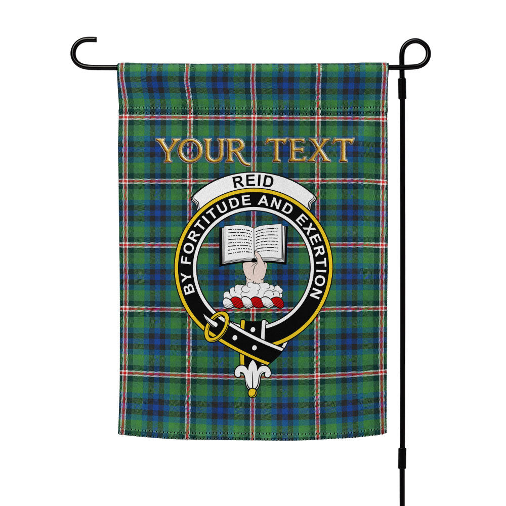 ScotsTee Shop Scottish Reid (Mill City) Modern Clan Crest Tartan Garden Flag