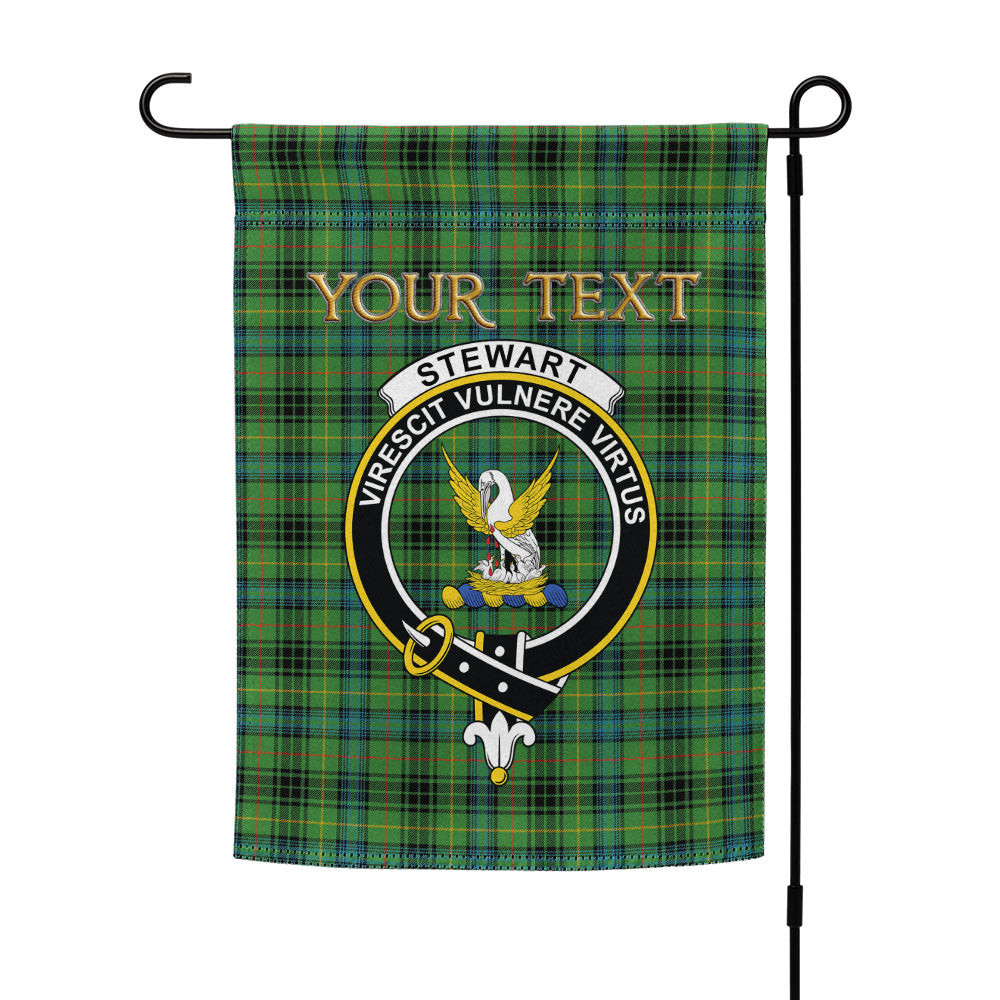 ScotsTee Shop Scottish Stewart Hunting Ancient Clan Crest Tartan Garden Flag