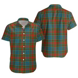 ScotsTee Shop Scottish Beaton Ancient Clan Crest Personalized Tartan Short Sleeve Shirt