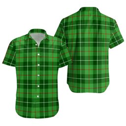 ScotsTee Shop Scottish Clephan (or Clephane) Clan Crest Personalized Tartan Short Sleeve Shirt
