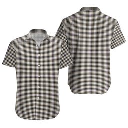 ScotsTee Shop Scottish Halliday (Holliday) Weathered Clan Crest Personalized Tartan Short Sleeve Shirt