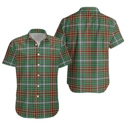 ScotsTee Shop Scottish Gayre Ancient Clan Crest Personalized Tartan Short Sleeve Shirt