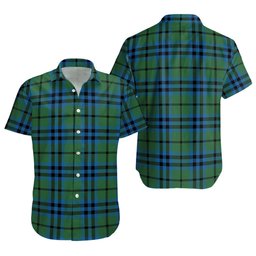 ScotsTee Shop Scottish Keith (Austin) Ancient Clan Crest Personalized Tartan Short Sleeve Shirt