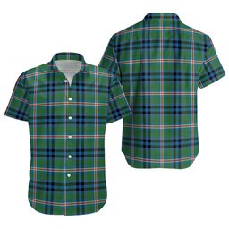 ScotsTee Shop Scottish Reid (Mill City) Ancient Clan Crest Personalized Tartan Short Sleeve Shirt