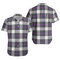 ScotsTee Shop Scottish Richards (Pritchard) Modern Clan Crest Personalized Tartan Short Sleeve Shirt