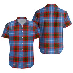 ScotsTee Shop Scottish Skirving Clan Crest Personalized Tartan Short Sleeve Shirt