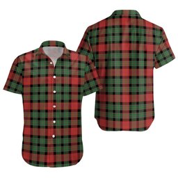 ScotsTee Shop Scottish Murdoch Ancient Clan Crest Personalized Tartan Short Sleeve Shirt
