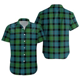 ScotsTee Shop Scottish MacTaggart Ancient Clan Crest Personalized Tartan Short Sleeve Shirt