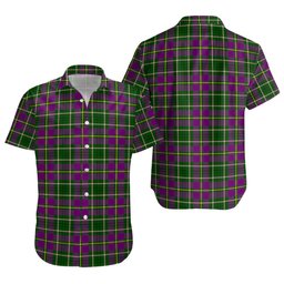 ScotsTee Shop Scottish Tailyour Clan Crest Personalized Tartan Short Sleeve Shirt